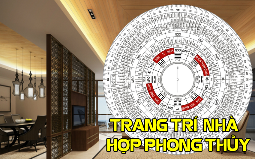 Trang trí căn hộ hợp phong thủy
